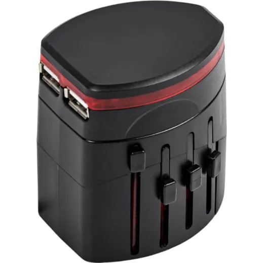 Connexions World Travel Adaptor Close Up Side